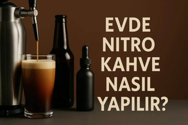 Evde Nitro Kahve Nasıl Yapılır