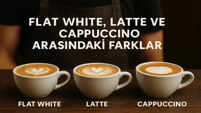 Flat White, Latte ve Cappuccino Arasındaki Farklar