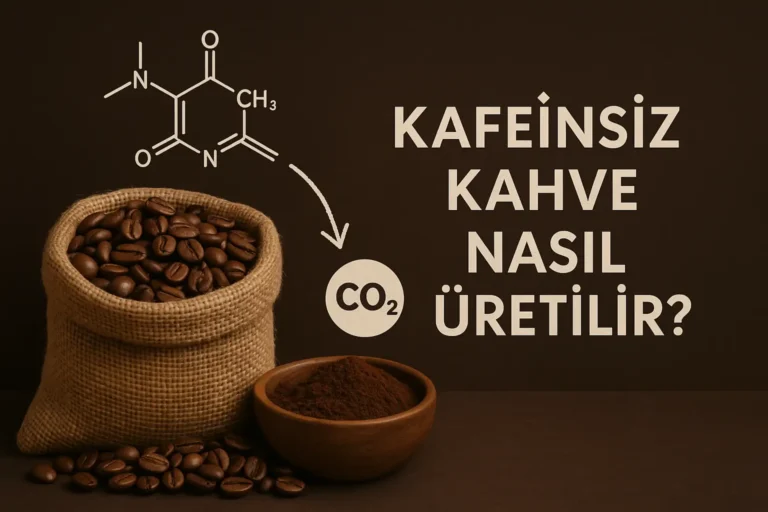 Kafeinsiz Kahve Nasıl Üretilir