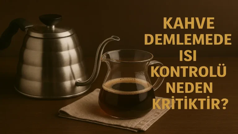 Kahve Demlemede Isı Kontrolü Neden Kritiktir