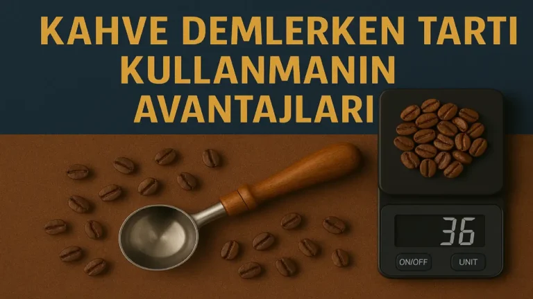 Kahve Demlerken Tartı Kullanmanın Avantajları
