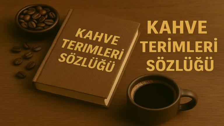 Kahve Terimleri Sözlüğü